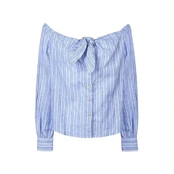 🍀 FREE PEOPLE HELLO THERE BEAUTIFUL OFF SHOULDER SIZE MEDIUM - Picture 4 of 6